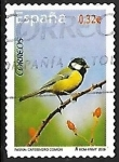 Stamps Spain -  Aves - Parus major