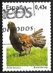 Stamps Spain -  Fauna - Urogallo