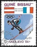 Stamps Guinea Bissau -  Juegos Olímpicos de Invierno - Sarajevo'84 