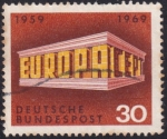 Stamps : Europe : Germany :  CEPT perspectiva