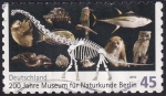 Sellos del Mundo : Europa : Alemania : museo historia natural