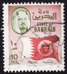 Stamps Bahrain -  Bandera