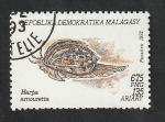 Stamps Madagascar -  1156 - Molusco, Harpa amouretta