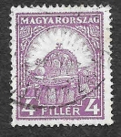 Stamps Hungary -  406 - Corona de San Esteban