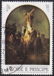 Sellos de Africa - Santo Tom� y Principe -  Rembrandt Pascua '83