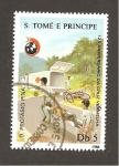 Stamps So Tom and Prncipe -  848B