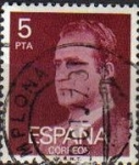 Stamps Spain -  ESPAÑA 1976 2347 Sello Serie Básica Rey Juan Carlos I 5 pts Usado