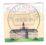 Stamps Germany -  250 años de Frieden Von Hubertusburg
