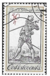 Stamps Czechoslovakia -  2488 - Xilografías