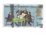 Stamps United Kingdom -  Alianza de cooperación internacional