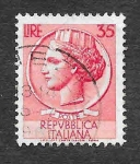 Stamps Italy -  631 - Moneda Siracusa