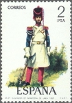 Sellos de Europa - Espa�a -  ESPAÑA 1976 2351 Sello Nuevo Serie Uniformes Militares Gastador de Infanteria de Linea