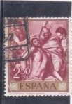 Stamps Spain -  LA SANTÍSIMA TRINIDAD (Greco)  (41)