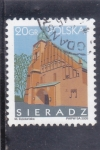Stamps Poland -  catedral de Sieradz