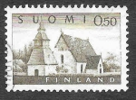 Stamps : Europe : Finland :  407 -  Iglesia Lammi
