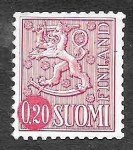 Sellos del Mundo : Europa : Finlandia : 402 - León