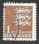 Stamps : Europe : Denmark :  297 - Sello Estatal