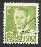 Sellos de Europa - Dinamarca -  306 - Federico IX de Dinamarca