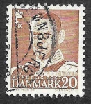 Stamps : Europe : Denmark :  320 - Federico IX de Dinamarca