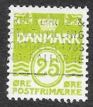 Stamps Denmark -  416 - Cifra