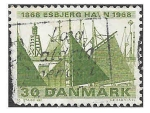Stamps : Europe : Denmark :  447 - Centenario del Puerto de Esbjerg
