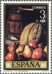 Stamps Spain -  ESPAÑA 1976 2362 Sello Nuevo Pintor Luis Eugenio Menendez Bodegones