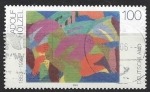 Stamps : Europe : Germany :  150 años nacimiento Adolf Hölzel