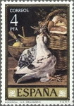 Stamps Spain -  ESPAÑA 1976 2363 Sello Nuevo Pintor Luis Eugenio Menendez Bodegones