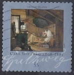 Stamps : Europe : Germany :  200 aniversario del naicimiento de Carl Spitzweg