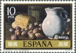 Stamps Spain -  ESPAÑA 1976 2366 Sello Nuevo Pintor Luis Eugenio Menendez Bodegones