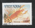 Stamps Vietnam -  1200 - Crustáceo