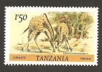 Stamps Tanzania -  168