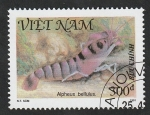 Stamps Vietnam -  1198 - Crustáceo