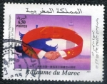 Stamps : Africa : Morocco :  45 Aniversario de Relaciones Diplomaticas Marruecos y China