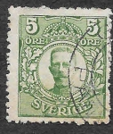 Stamps Sweden -  77 - Gustavo V de Suecia