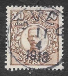 Stamps : Europe : Sweden :  86 - Gustavo V de Suecia