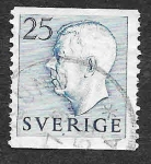 Sellos de Europa - Suecia -  421 - Gustavo VI Adolfo de Suecia
