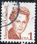 Stamps United States -  Margaret Mitchell