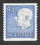 Stamps Sweden -  651 - Gustavo VI Adolfo de Suecia