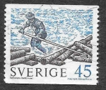 Stamps : Europe : Sweden :  745 - Ganchero