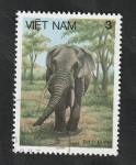 Sellos de Asia - Vietnam -  777 - Elefante de Asia