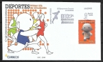 Stamps Spain -  Sobre primer día - XX Campeonato Europeo de Atletismo