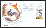 Stamps Spain -  Sobre primer día - XXV Aniversario de la Adhesión de España y Portugal a la CEE 