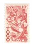 Stamps France -  Colonias Francesas. Togo