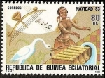 Stamps Equatorial Guinea -  Navidad 1983