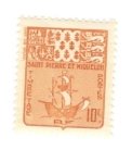 Stamps France -  Colonias Francesas. San Pedro y Miquelón