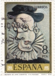 Stamps Spain -  RETRATO DE JAIME SABARTES (Picasso)  (41)