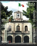 Stamps Mexico -  PALACIO  DE  GOBIERNO  DEL  ESTADO  DE  OXACA
