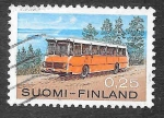 Stamps : Europe : Finland :  460 - Autobús