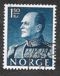 Sellos de Europa - Noruega -  371 - Olav V de Noruega